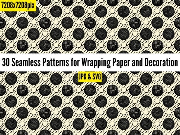 30 Seamless Patterns for Wrapping Paper Graphics Review