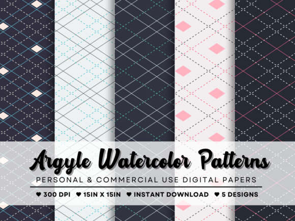 Argyle Seamless Patterns: A Designer's Review of Modern Graphics