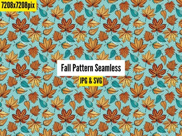 Autumn Seamless Patterns 20 Fall Design Graphics and Patterns