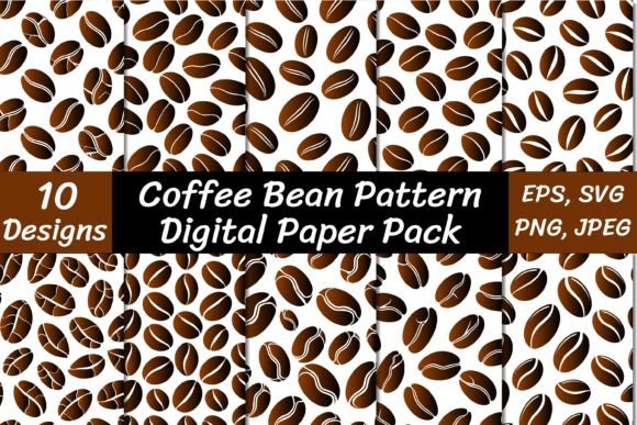 Coffee Bean Patterns: A Review for Graphics and Patterns Sellers