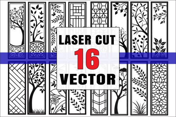 Creative Laser Cut Patterns Graphics for Handmade Designs