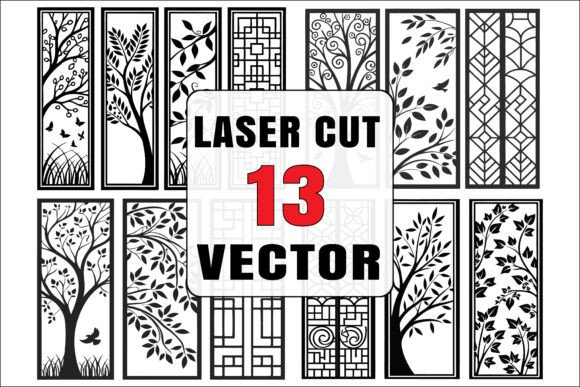 Decorative Laser Cut Patterns: A Review for Modern Graphics