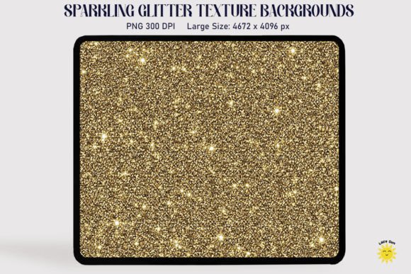 Gold Sparkling Glitter Texture Graphics for Backgrounds